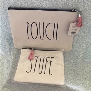 Rae Dunn POUCH & STUFF Bags